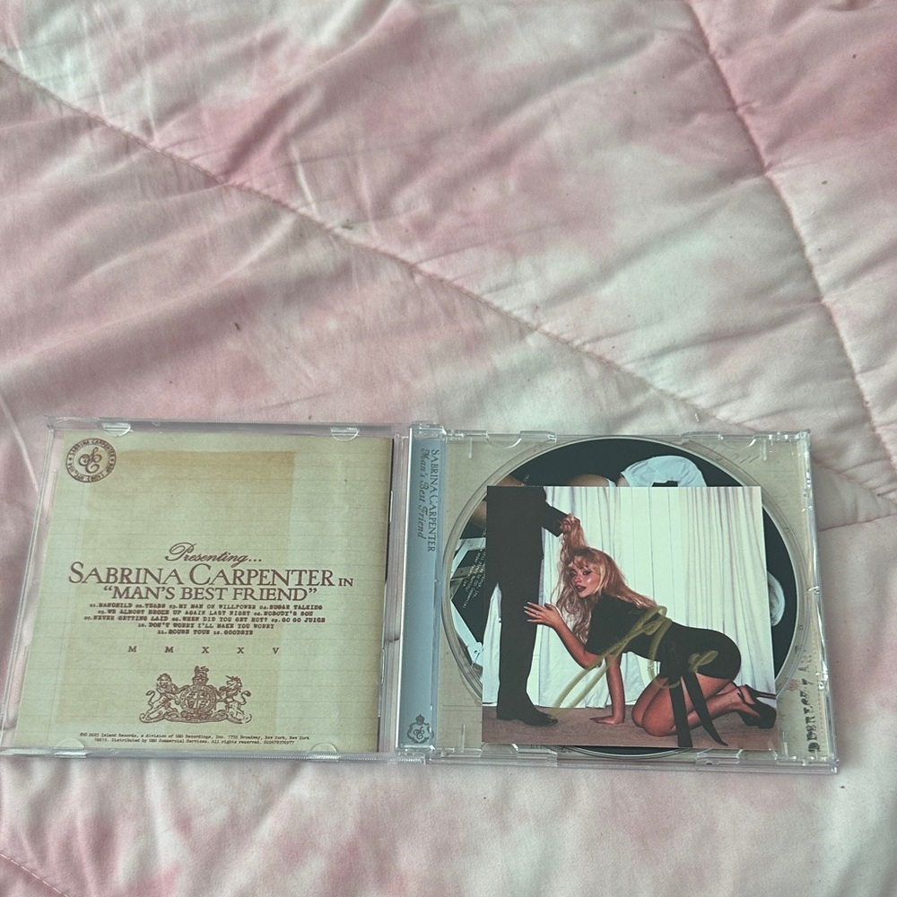 Sabrina Carpenter Signed CD